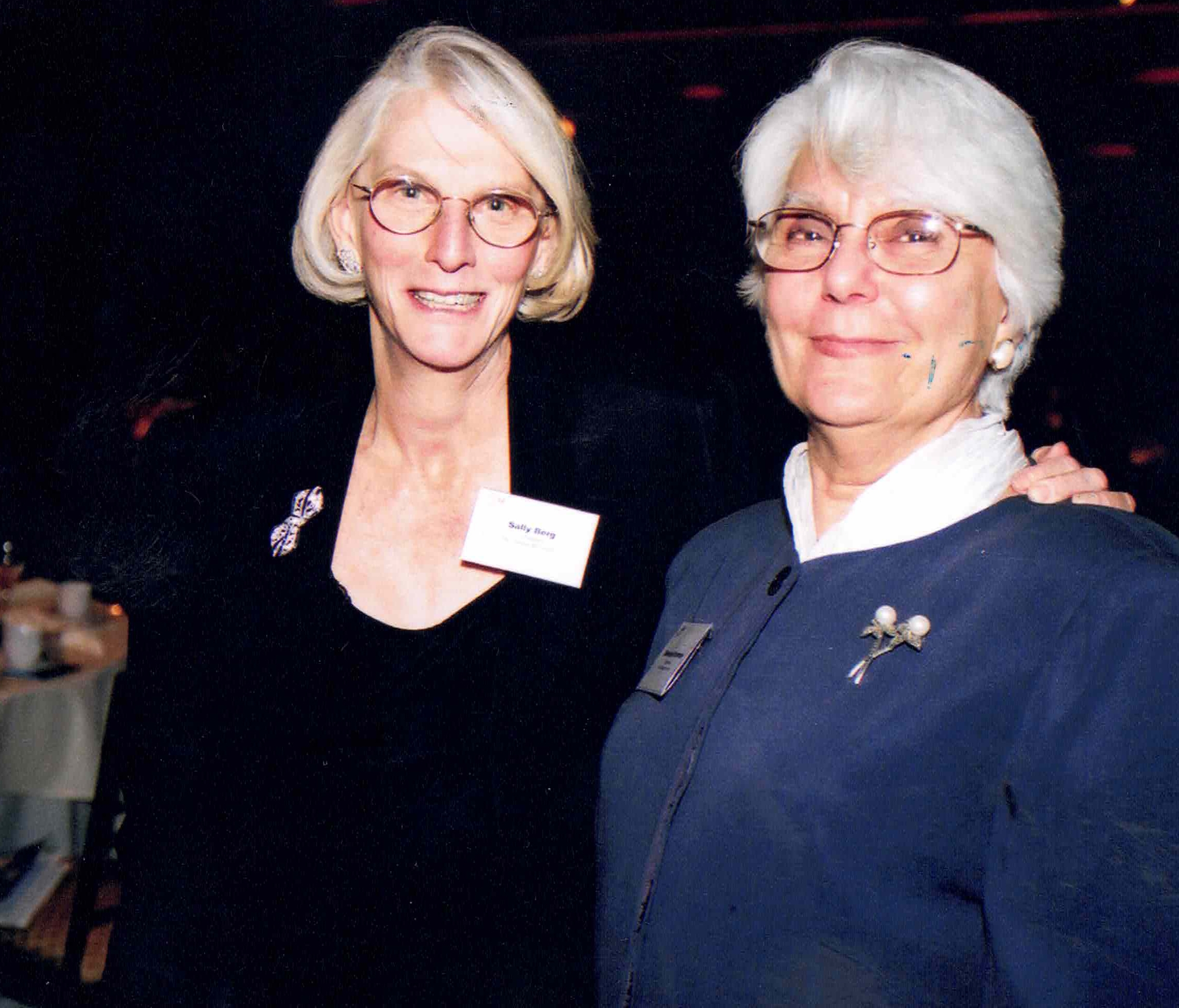 Barbara Kronman and Sally Berg Cropped